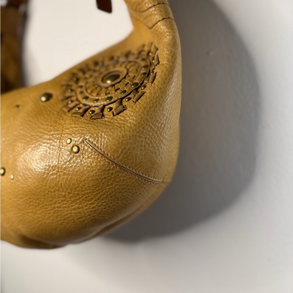 Coach Mia Tan Soho Leather Shoulder Bag/Hobo w/Embellishments 10063 - Picture 3 of 8